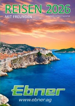 Ebner Reisekatalog Sommer-Herbst-Winter 2026