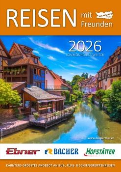 Buspartner Reisekatalog Sommer-Herbst-Winter 2026