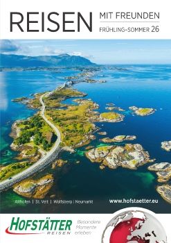 Hofstätter Reisekatalog Frühling/Sommer 2026