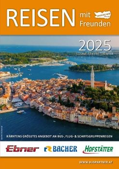 Buspartner Reisekatalog Sommer-Herbst-Winter 2025