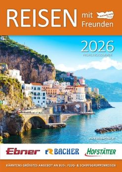 Buspartner Reisekatalog Frühling/Sommer 2026