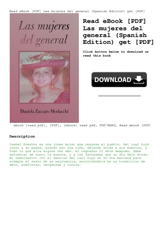 read ebook [pdf] las mujeres del general (spanish edition) get [pdf]