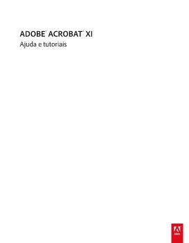 MANUAL AJUDA ACROBAT XI - em Português