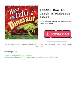 [read] how to catch a dinosaur [pdf]