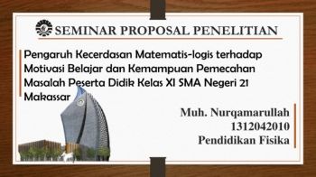 Analisis Keterampilan Proses Sains Dalam Fisika Peserta Didik Kelas XI IPA SMA Negeri 5 Pare-pare