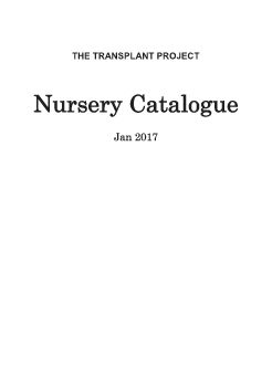 Nursery Catalogue draft 2 (photos)