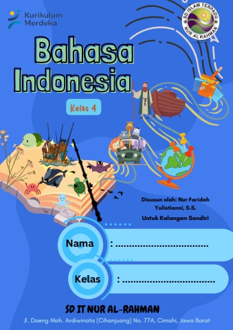 Modul Bahasa Indonesia Kelas 4 edisi cetak