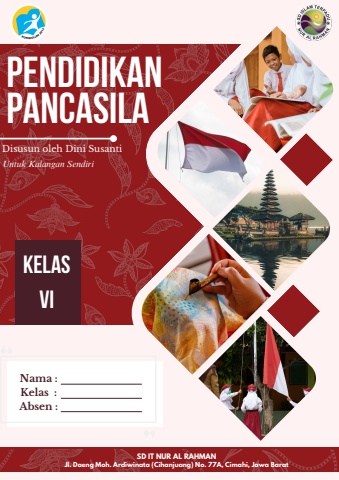 Modul PPKN Kelas 6 SD IT Nur al Rahman (flip)