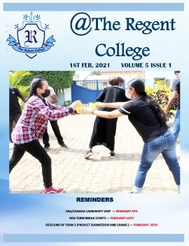 Regent collegem Newsletter Volume 5 issue I