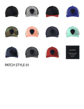 NE207 patch styles-colors