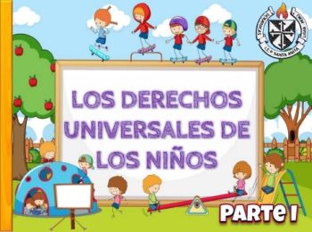 PARTE I - LOS DERECHOS DEL NIÑO Y ADOLECENTE