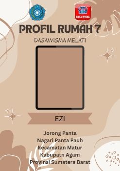 TP-PKK NAGARI PANTA PAUH_JORONG PANTA_DASAWISMA MELATI_RUMAH 7
