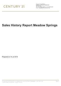 Meadow Springs Q2 Report