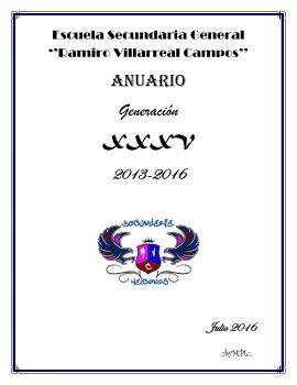 Anuario 2013 - 2016