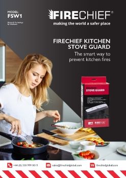 Firechief Kitchen Stove Guard Leaflet with case study