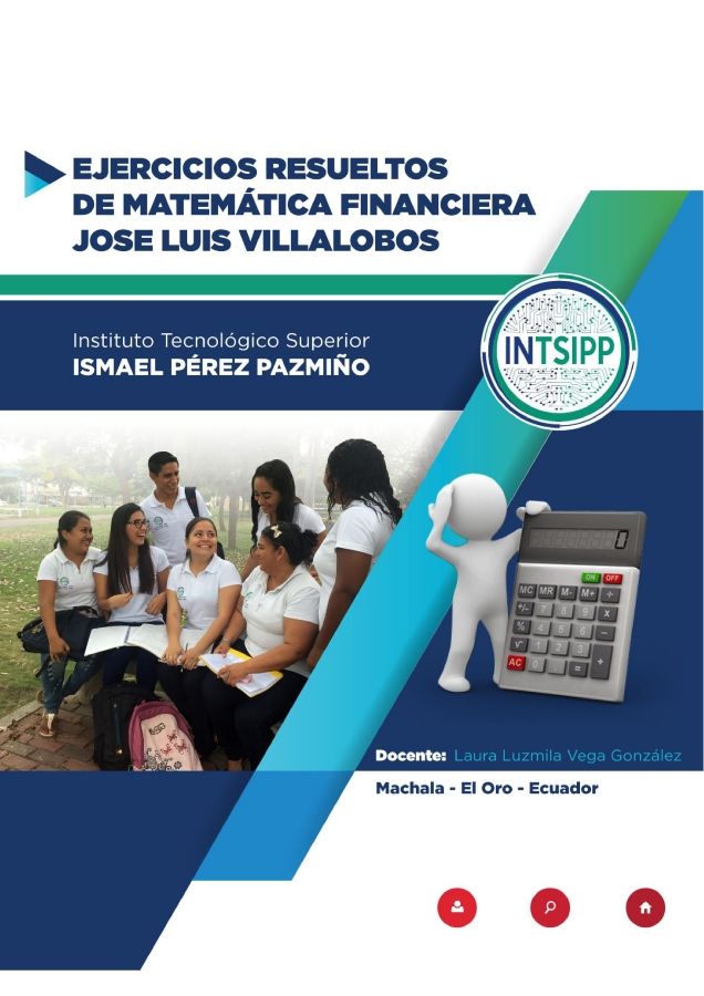 eJERCICIOS RESUELTOS DE MATEMÁTICA FINANCIERA  joSE LUIS VILLALOBS