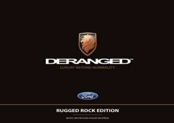 Deranged Rugged Rock Edtion Brochure