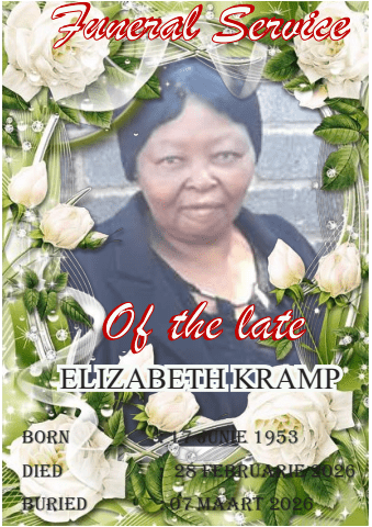 funeral of the late kramp