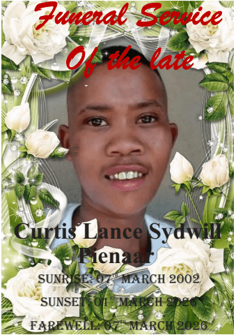 the funeral of the late lance pienaar