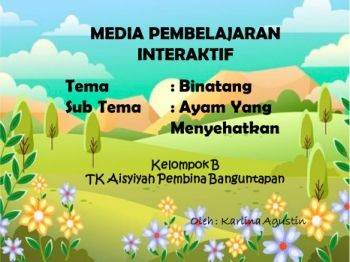 PEMBELAJARAN TEMA AYAM