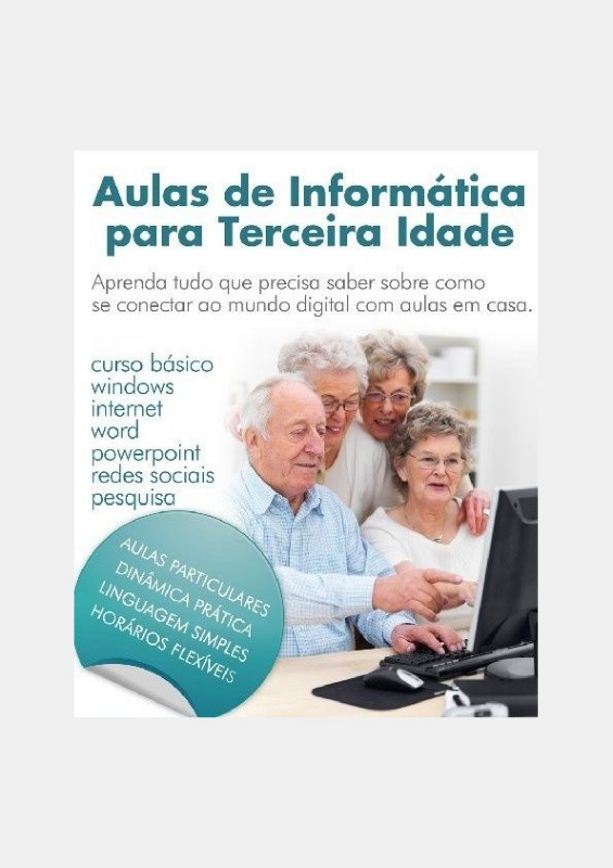 Treinamento Informatica Terceira Idade