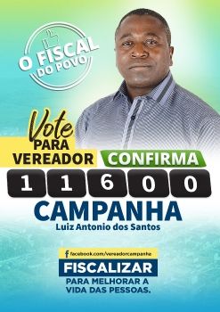 vote 11600 campanha vereador