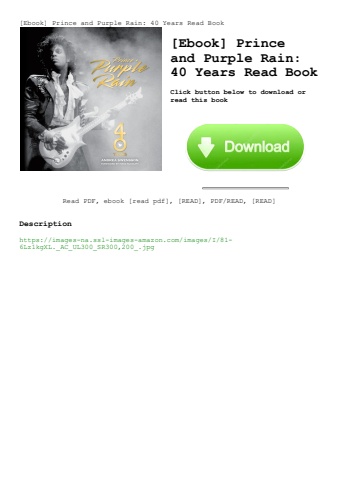 [ebook] prince and purple rain 40 years read book