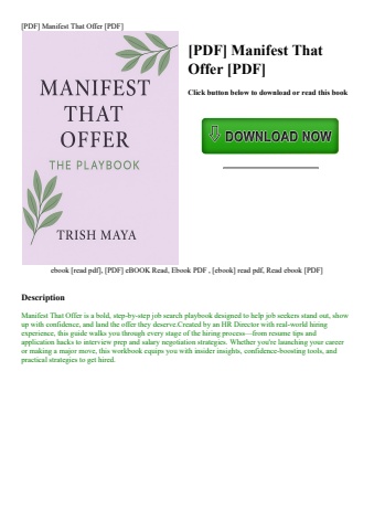 [pdf] manifest that offer [pdf]