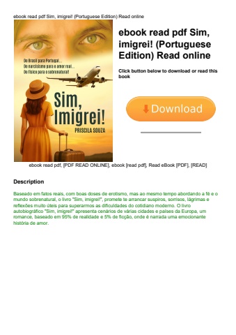 ebook read pdf sim  imigrei! (portuguese edition) read online