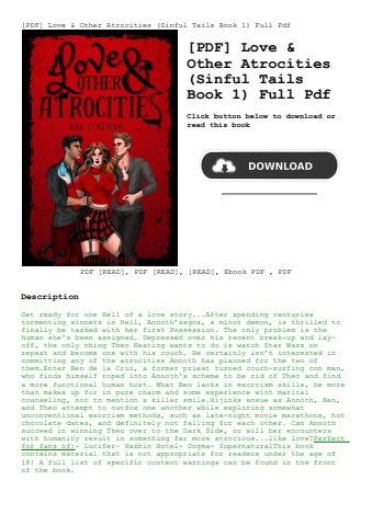 [pdf] love & other atrocities (sinful tails book 1) full pdf