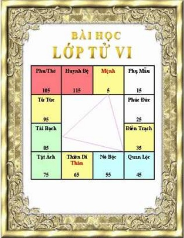 Bài Học Tử Vi
