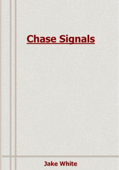 Chase Signals E-BOOK Jake White PDF Download