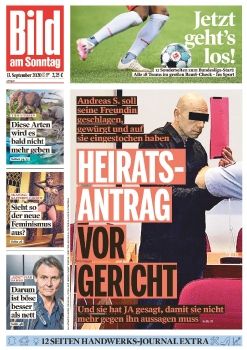 BilD am Sonntag vom (⭐13. September 2020)