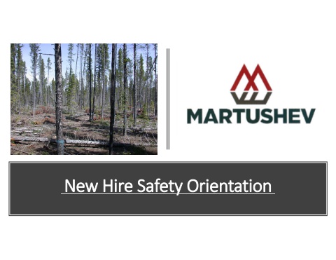 Martushev New Hire Orientation