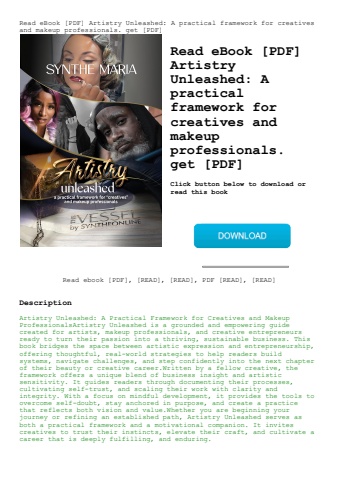 read ebook [pdf] artistry unleashed a practical framework for creatives and makeup professionals