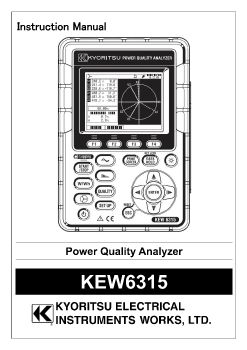 KEW6315MANUAL-1