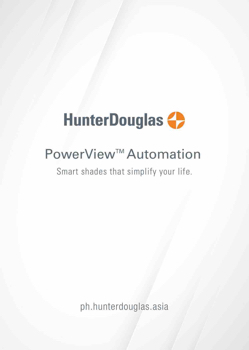 HunterDouglas PowerView® Automation