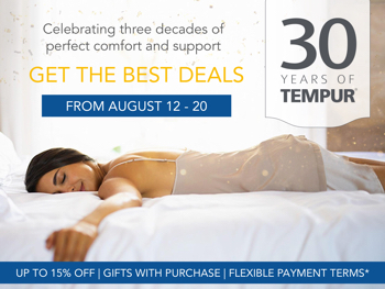 TEMPUR 2021 ANNIVERSARY SALE CATALOG