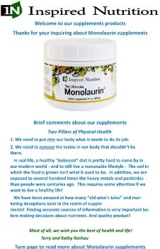 Monolaurin supplements e-magazine