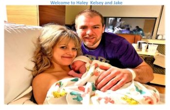 Kelsey jake and baby haley