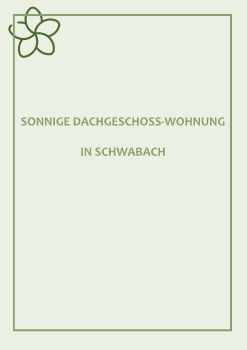 Schwabach, Nürnberger -70a - 2024-06-29 - EXPOSÈ