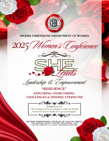 Higher Dimesions 2025 Women's Conference Program