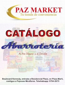 catalago perfumes PAZ MARKET ABARROTES