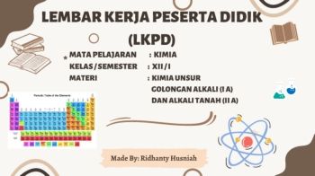 LKPD Kimia Unsur