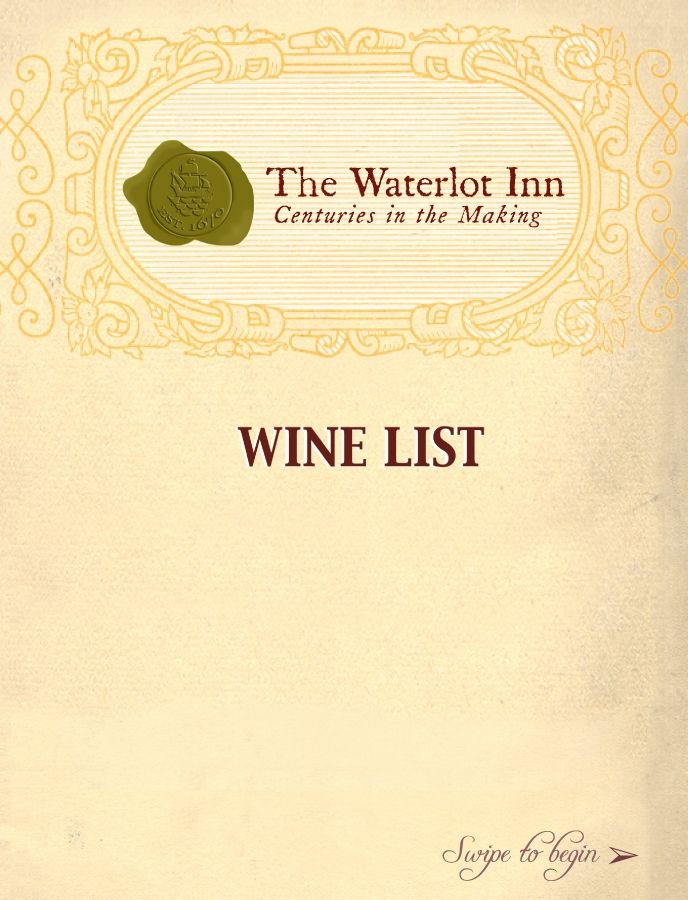 Wine List • EDITABLE COPY