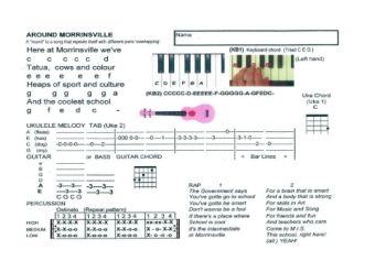 Music Yr 7 2020 Around Morrinsville