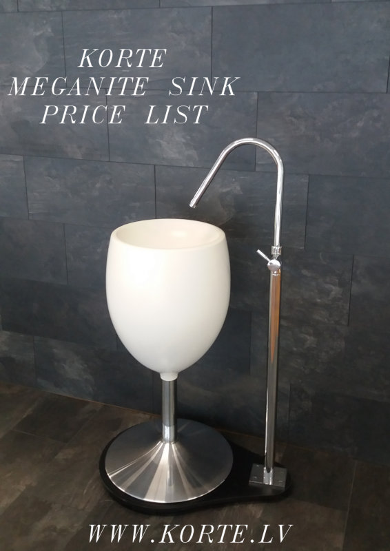 Meganite Sink Price List