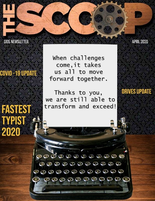 DDS the Scoop April 2020