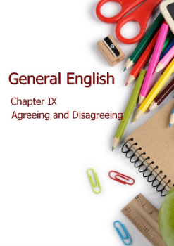 9. Chapter IX_Agreeing and Disagreeing