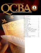 QCBA Bulletin Feb-March 2014